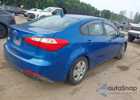 2015 Kia Forte Lx from USA, damaged, VIN KNAFX4A63F5358315
